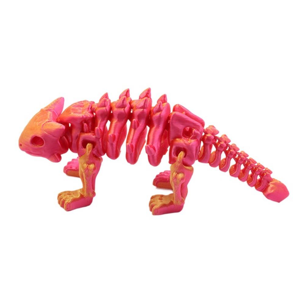 PLA Realistic Dinosaur Model Toy Handmad Dinosaur Miniatures Figurine  Desktop Decorative