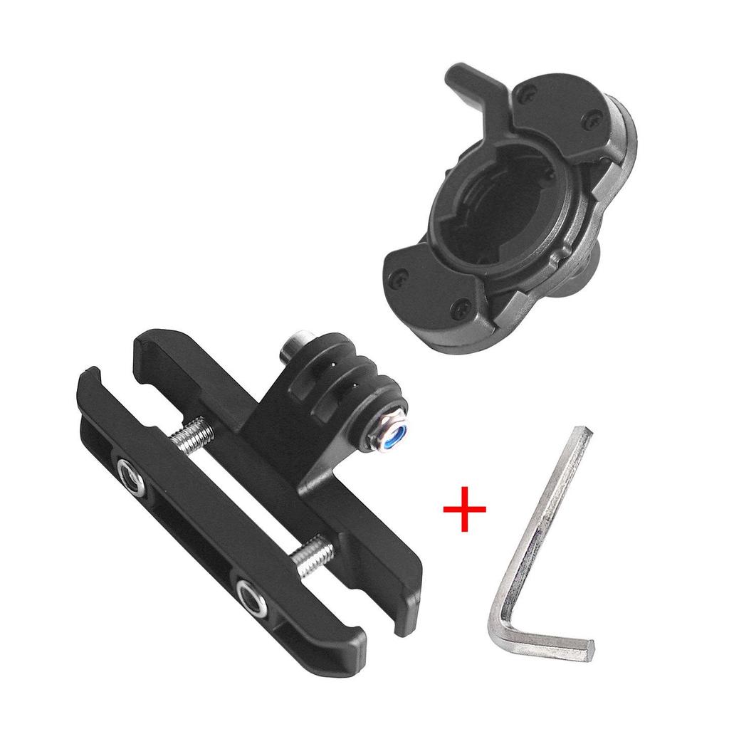 Aluminum Alloy Bracket for Wahoo & Garmin Taillight with Plastic Dial