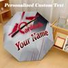 St. Louis Cardinals Automatic 8‑ribs Umbrella, Custom Name Text Personalized Folding Umbrella Rain Sun Gift
