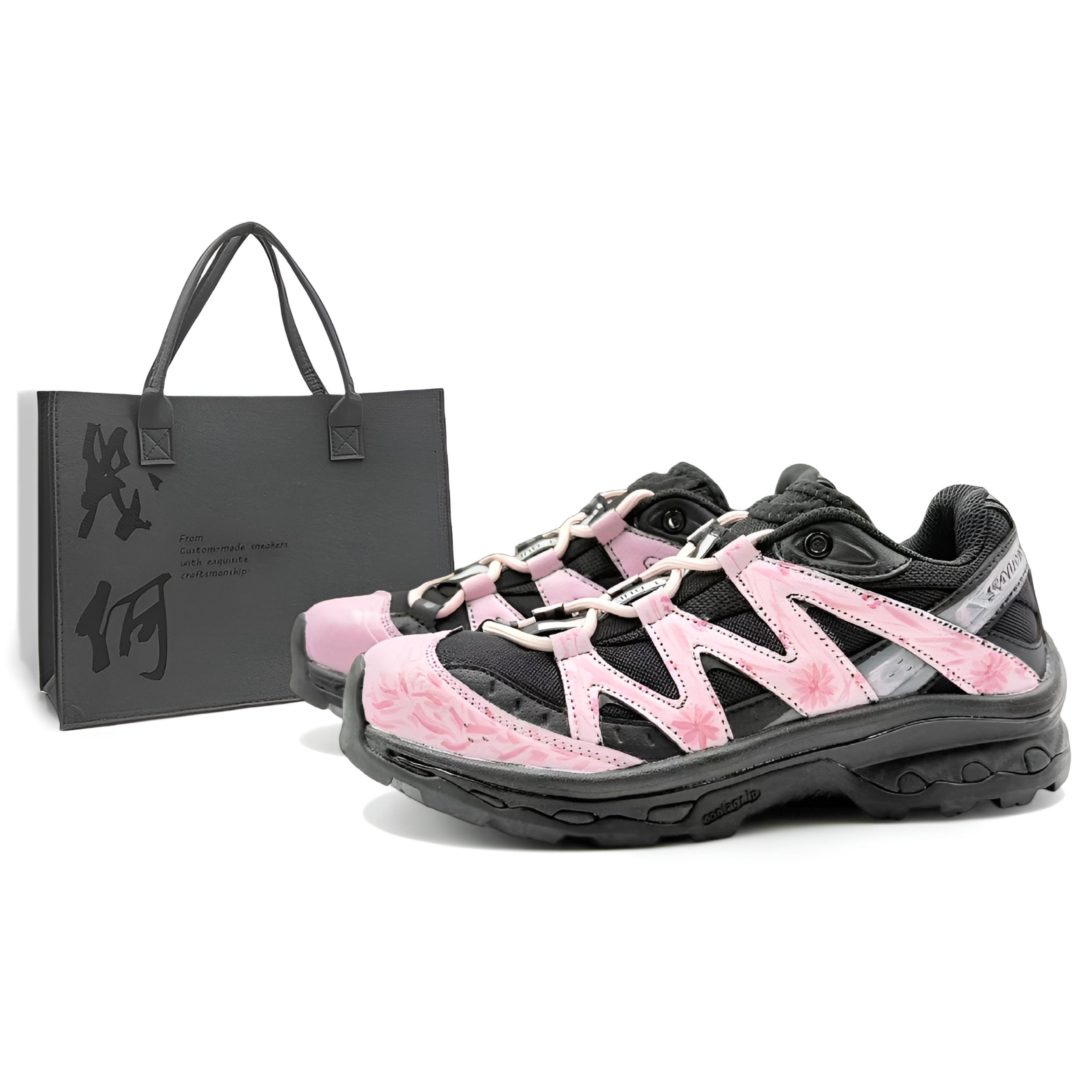 

SALOMON XT Quest Low top Бігові кросівки Унісекс Чорний Рожевий 410139(Команда1181-1 S) 39⅓