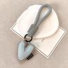 Exquisite Leather Keychain: 26 English Letters - Simple Couple Style Bag Charm, Ideal Small Gift