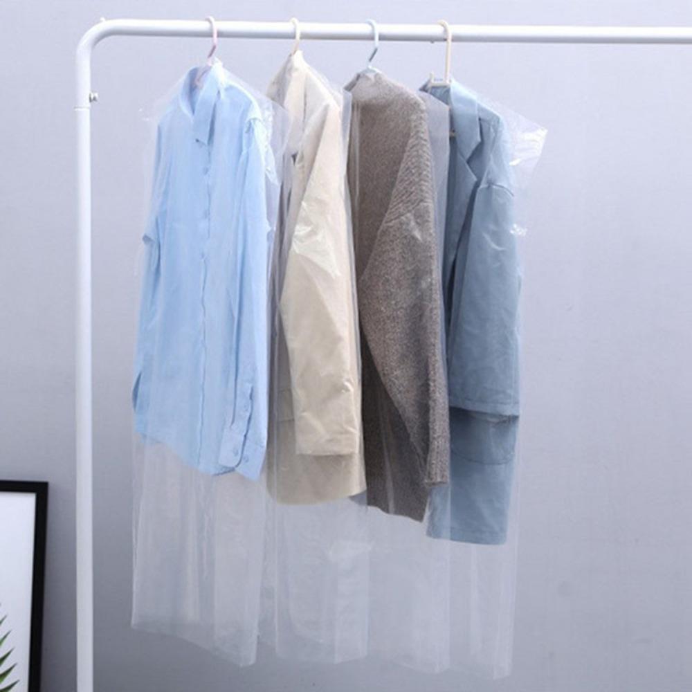 Dry Cleaner Dustproof Thickened Clothes Dust Cover Garment Bag Coat Protector Wardrobe Organizer