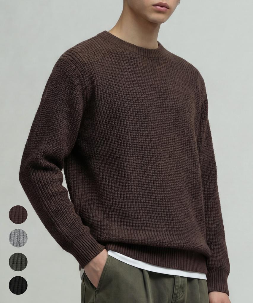 VERYVAIN Solid Rib Pullover Knit - 4 Color