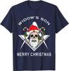 Merry Christmas Masonic Widow's Son Mason Xmas Gift T-Shirt 100% Cotton O-Neck Short Sleeve Casual Mens T-shirt Size S-3XL