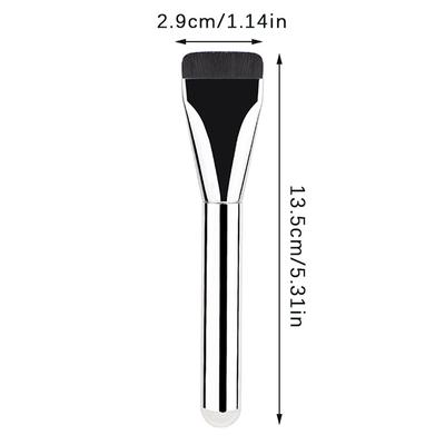 Pinceau fond de teint ultra fin Pinceau contour du visage léger et fin Pinceau contour plat Pinceaux de maquillage pour fond de teint et crème