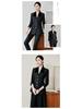 Autumn/Winter Elegant Two-Piece Casual Suit - High-Sense Blazer Jacket with Chic Style