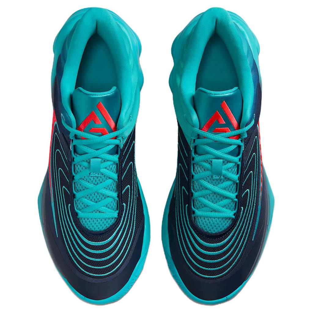 Nike Giannis Immortality 4 EP Dusty Cactus Bright Crimson Men Sneakers Teal Obsidian FQ3681-302