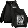 Sudaderas con Cremallera de Anime Hunter X Hunter Kurapika Killua Zoldyck GON FREECSS Leorio para Hombre y Mujer Sudaderas con Capucha y Cremallera Chaquetas