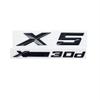 ABS 3d New Style XDrive Alphanumeric Trunk Emblem Sticker for BMW X5 - 28i 30i 35i 40i 48i 50i 30d All-Wheel Drive Badge Yi2