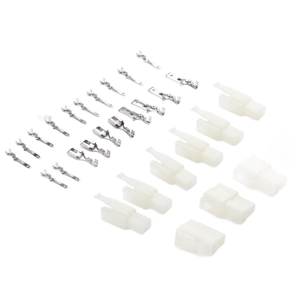 2 Set 2 Pin Connector Pin Set Female Male Connector Pin Controller Plug Connector  Motorbike