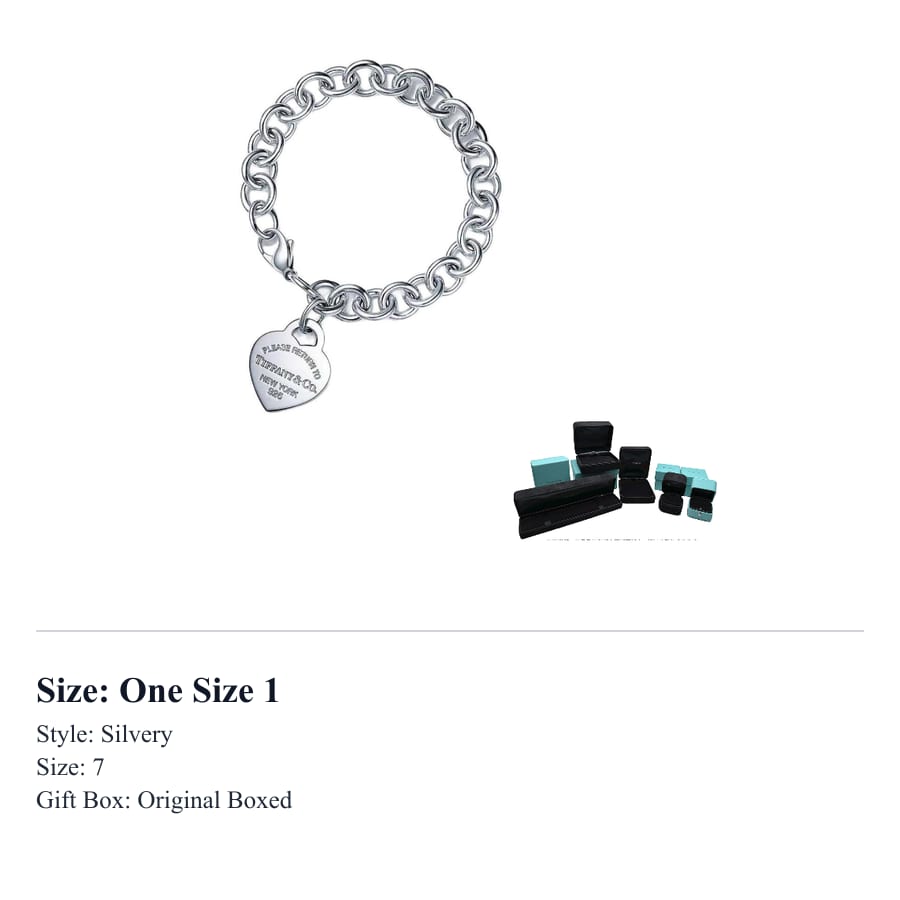 TIFFANY & CO. Braccialetti Unisex Argento GRP01430