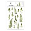 Stickers Flowers Leaves Plants PVC Stickers Lable Transparent PET Stickers For Scrapbooking Diary Journal Decorative DIY Materia