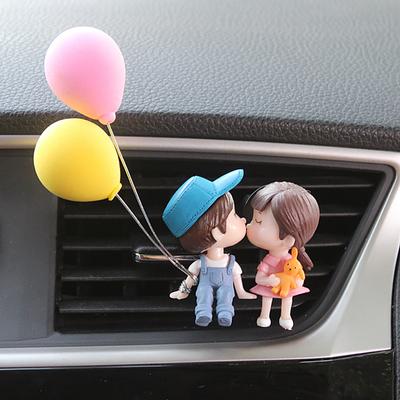 Băiat Fată Cuplu Mașină Parfum Încântător Aer Condiționat Aromaterapie Clip Drăguț Accesorii Auto Interior Femeie Odorizant Cadou