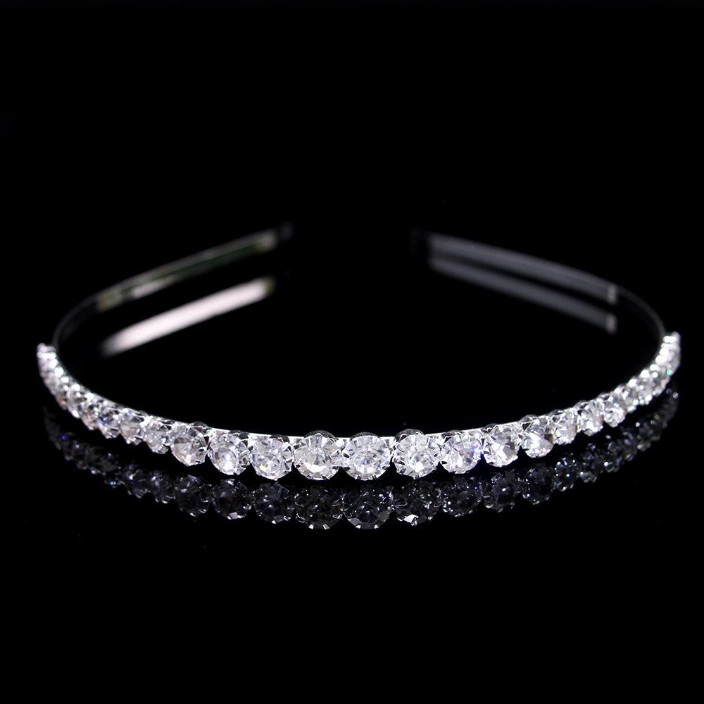 Fashion Multi-Layer Pearl Headband Women'S High-End Claw Chain Exquisite Rhinestone Love Accessories Bridal Hair Accessories