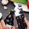 Zinc Alloy Garlic Press Manually Mashed Garlic Machine Garlic Crusher Handheld Cooking Ginger Crusher Kitchen Tools