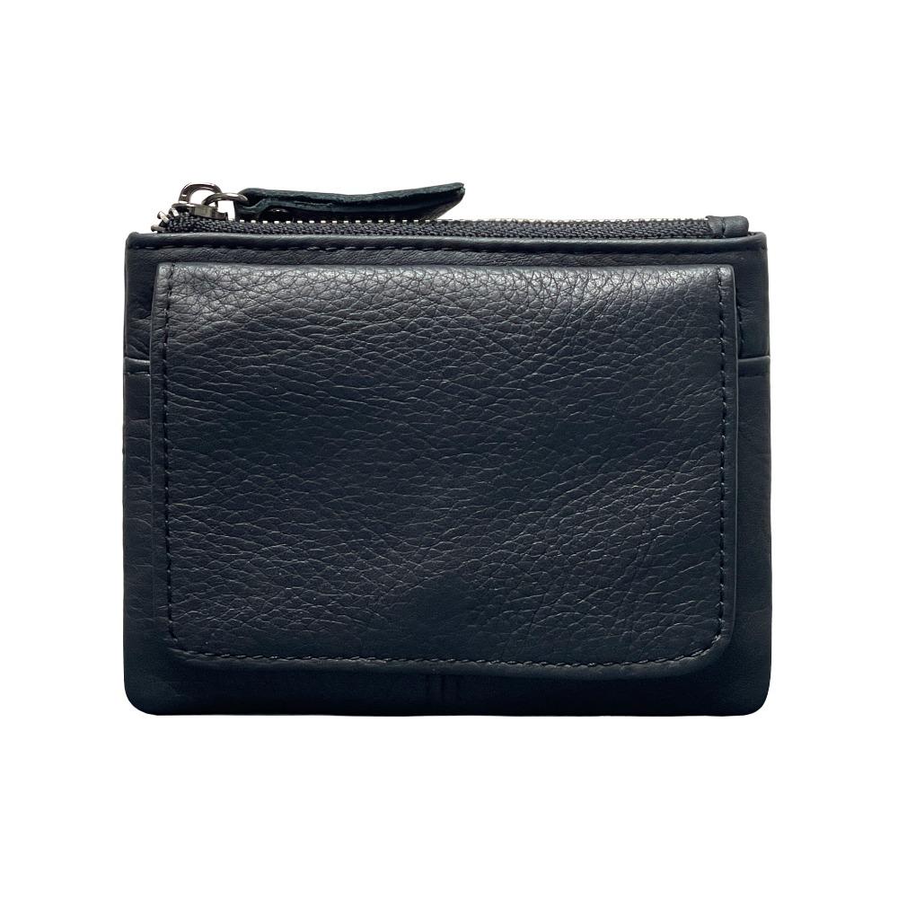 

Male Slim Leather Wallet with Coin Purse Small Men s Credit ID Card Holder Wallet for Men Women чёрный