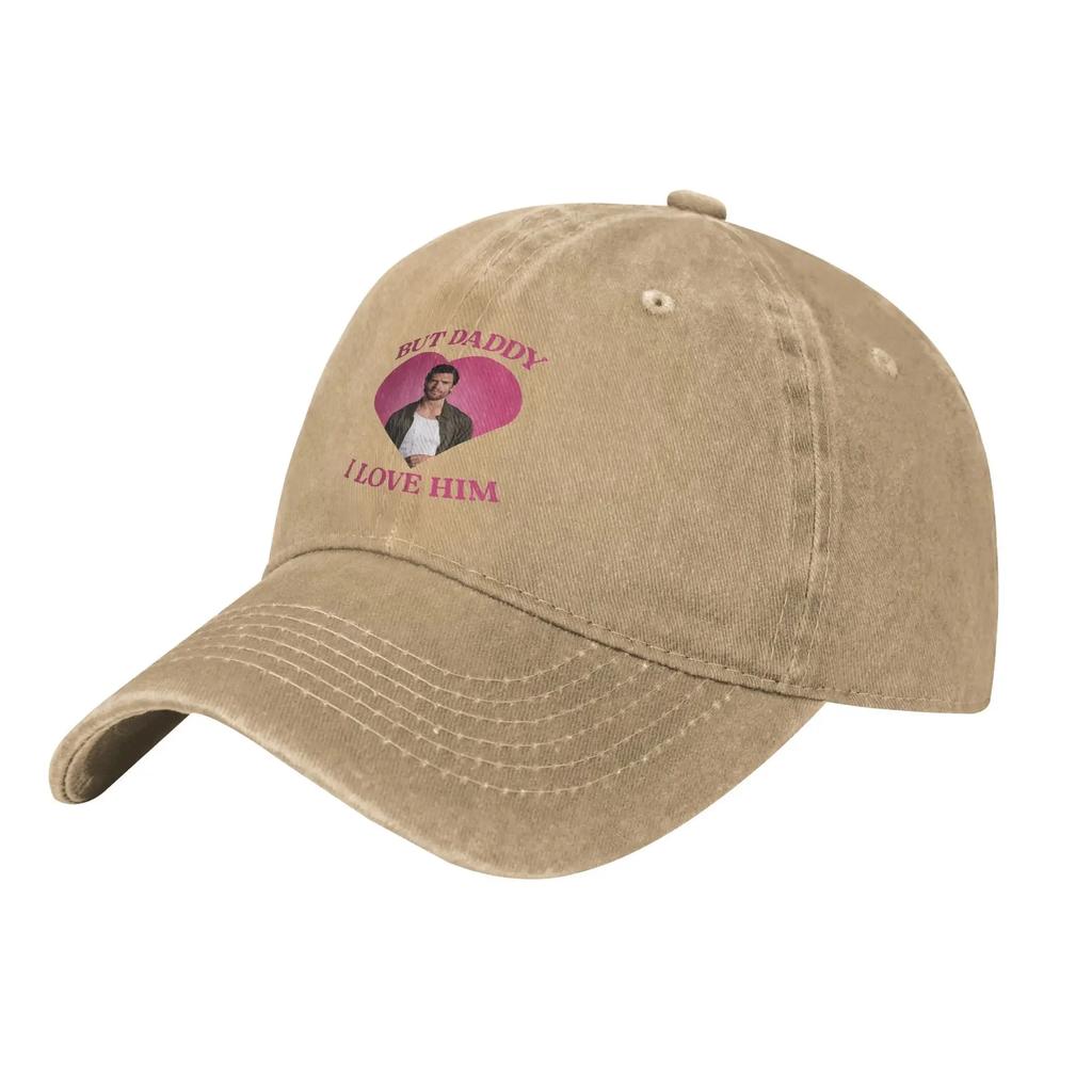 David But Daddy I Love Him Unisex Style Baseball Caps Distressed Washed Hat Vintage Outdoor Activities Unstructured Soft Sun Cap