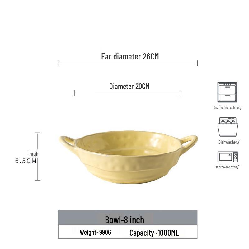 Japanese Style Ceramic Noodle Soup Bowl