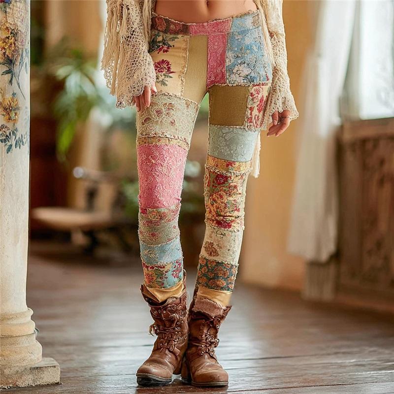 Vintage 3D kötött leggings nőknek gótikus mintával magas derék szűk nadrág Y2K punk utcai viselet rugalmas karcsúsított nadrág