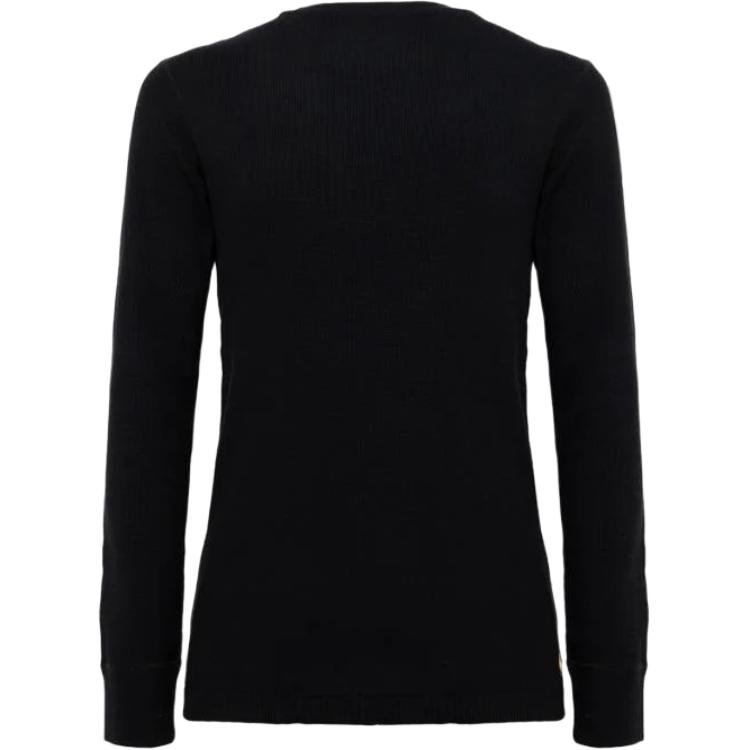 Polo Ralph Lauren SS23 Einfarbiges Lässiges Rundhals Langarm T-Shirt Herren Tops Schwarz 714899615-004