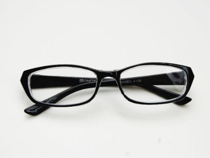 Dulton Bonox Series Reading Glasses Black/Clear 3.0 WA023BCL/3