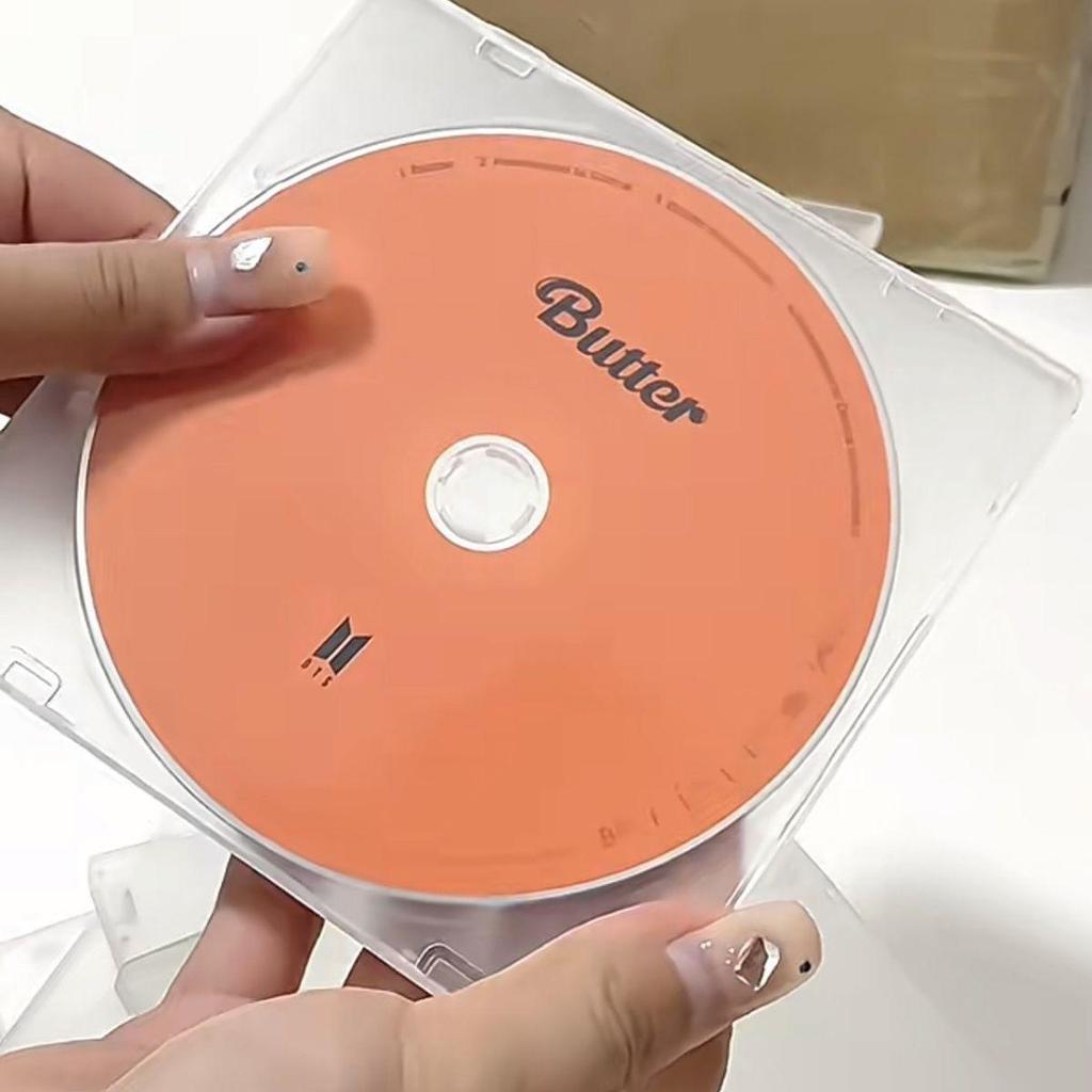 Transparent Single CD Case with Protective Sleeve