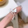 Niche Design Butterfly Winding Ring Women'S Fashionable Sweet Cool Unique Ring Gold And Silver
