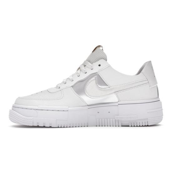 Nike Air Force 1 Pixel White Gold Chain 2020 - DC1160-100