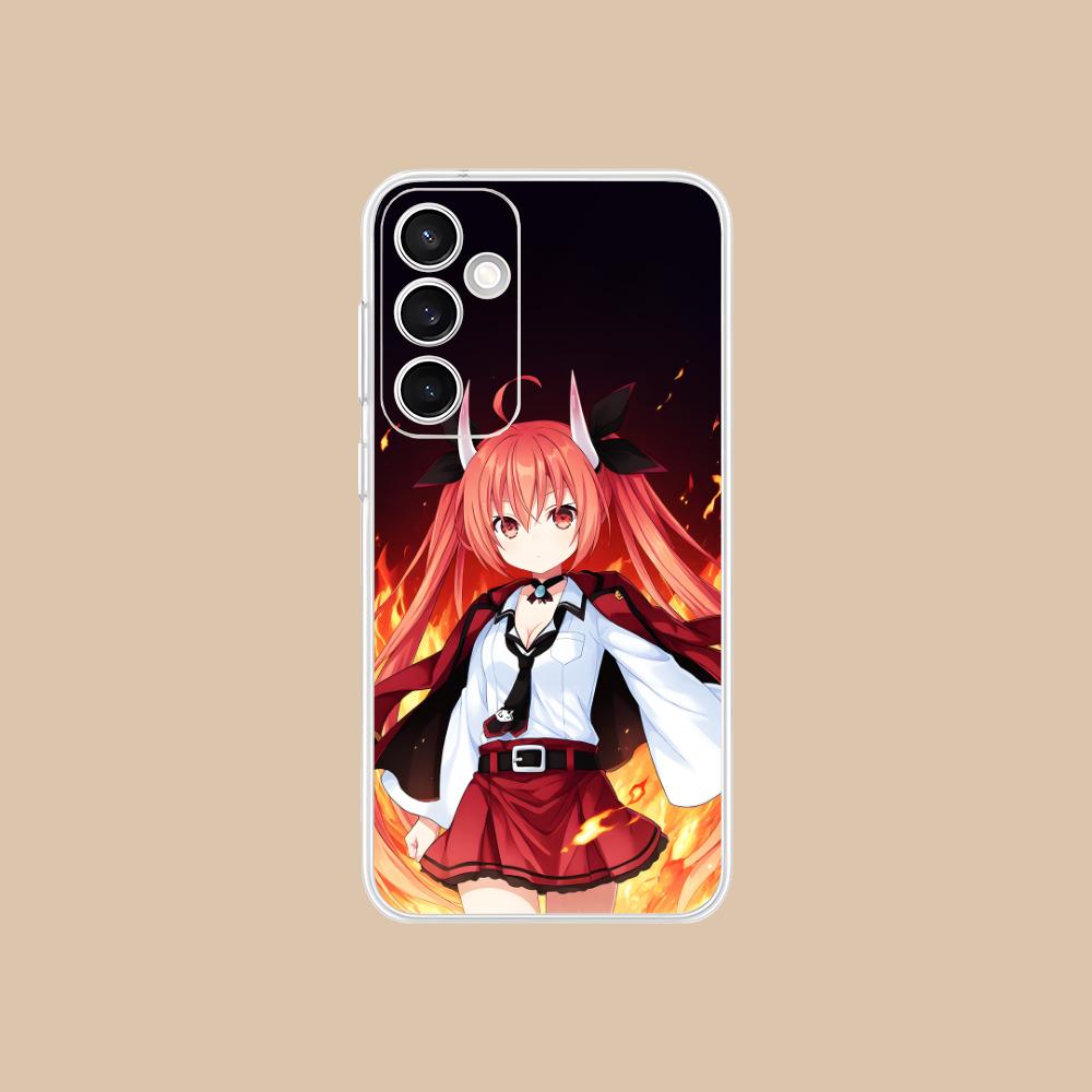 Date a Live Kotori Itsuka Klare Handyhülle für Samsung Galaxy S25 S24 S23 S22 S21Plus FE Ultra Bunte Hülle