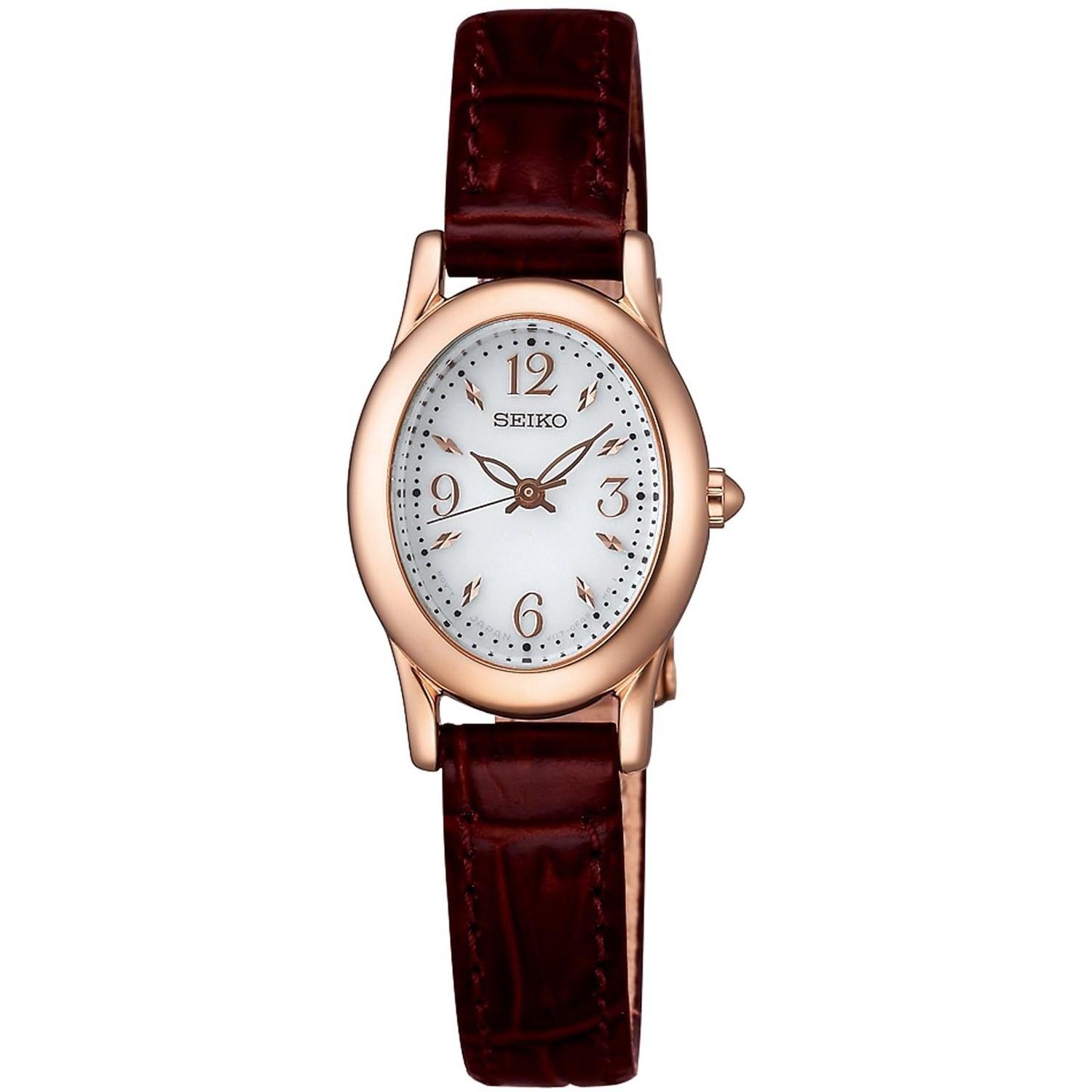 SEIKO wristwatch TISSE solar curve hardlex everyday use enhanced waterproof (10 atmospheres) SWFA148 ladies