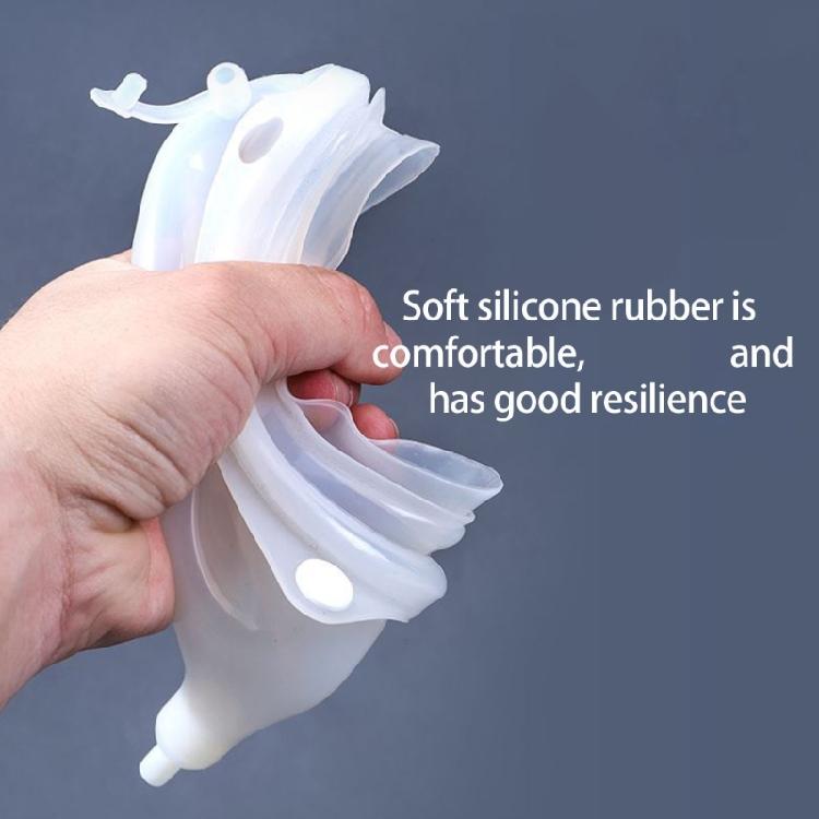 Cotton Reusable Urinal Bag For Bedridden Patients Elastic Waistband Standing Walking Incontinence Protection