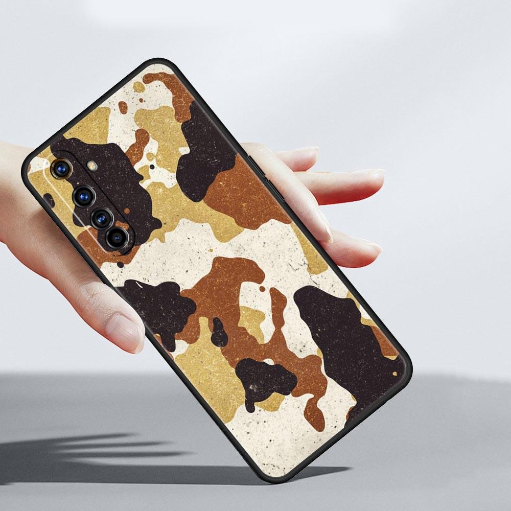 Colour Camouflage Camo For Realme GT Neo2 3 Phone Case For Realme 9 8 7 6 GT2 Pro Plus 5G 8i 9i C3 C21 C11 C25 C35 C21Y Cover