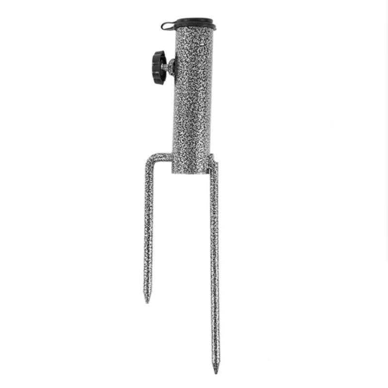 Ancore di Terra Multifunzione Facili da Installare Picchetto in Alluminio Supporto Metallico per Ombrelloni da Esterno per Ombrelloni da Spiaggia/Giardino/Pesca