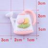 Hot Sale Happy Farm Garden Design Flatback Resin Bow Charms Artifical Style Accessories for Girls