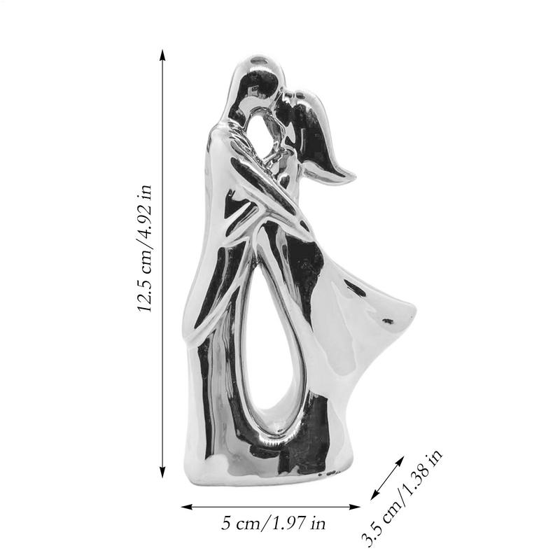 Keramické Ozdoby s Postavičkami Dekorativní Figurka Pár Romantická Párty Potřeba Stolní Sběratelský Předmět Pro Domov Studio Restaurace