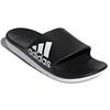 adidas Cloudfoam Suola in Gomma Comoda Antiscivolo Antiscivolo Ciabatte a Fascia Unisex Nero Bianco CM7928