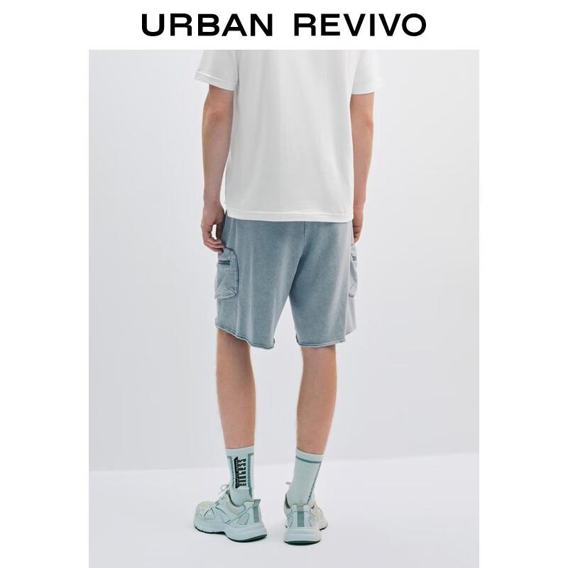 UR Men's Washed Cotton Drawstring Shorts