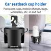 Backseat Cup Holder For Car Car Seat Hooks For Headrest Beverage Bottle Storage Organizer Accessories For Automotive Interior