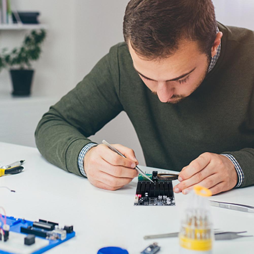 TPA3221 Pure Rear Stage Digital Power Amplifier Board 100Wx2 Dual Channel DC 10-30V 200W AMP Bridged Mono Subwoofer Speaker