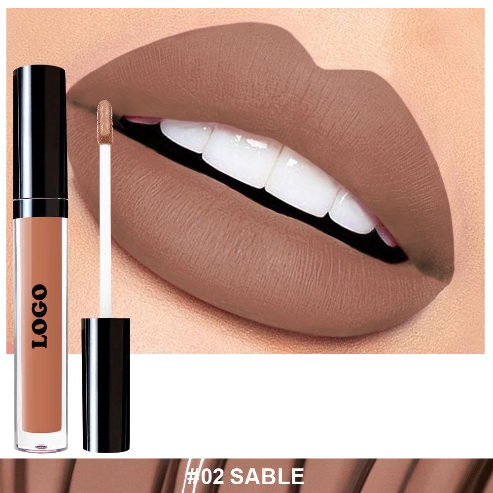 Nude Matte Non-Stick Lip Mud Gloss