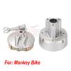 Rear Wheel Hub and Drum Brake Pads For Monkey Bike Z50 Z50R Z50A Z50J Z50JZ Z50GZ 8inch Wheel Rim