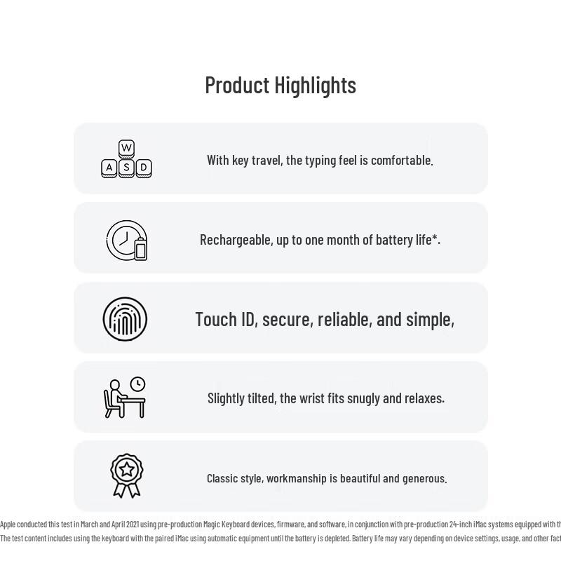 Apple Magic Keyboard - Chinese (Pinyin) Layout