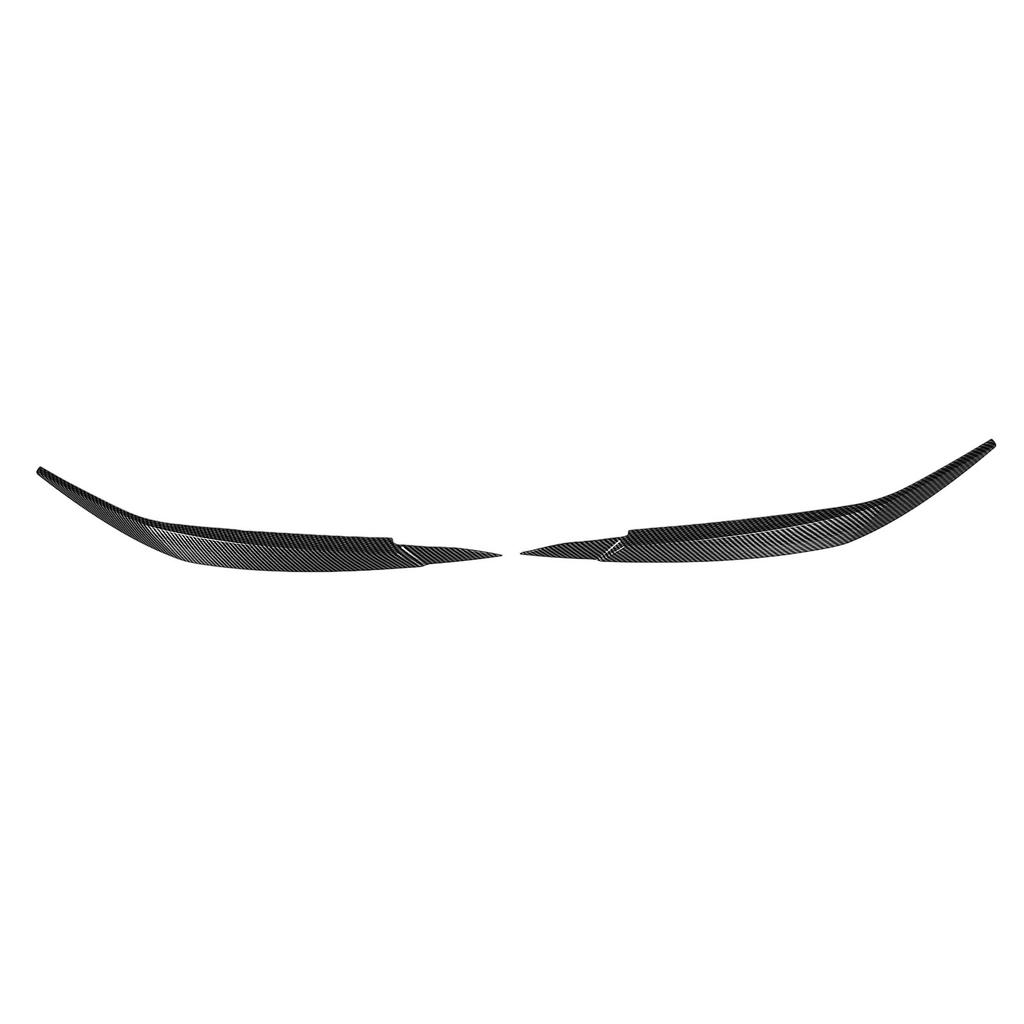 1 Pair Headlight Eyebrow Decorative Trim Left Right Headlamp Eyebrow Strip Trim for X6 E71 2008 to 2014