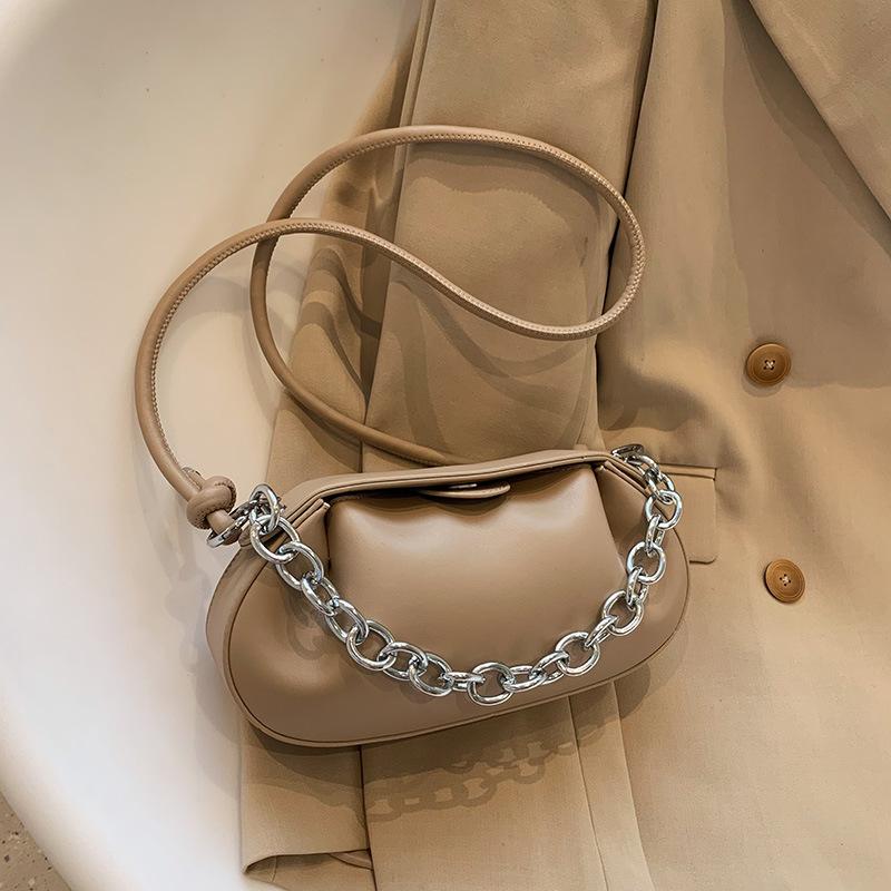 

Новейшая Модная Текстура Маленькая Квадратная Сумка Западный Стиль Сумка на Цепочке Универсальная Сумка-Почтальон Сумка на Плечо