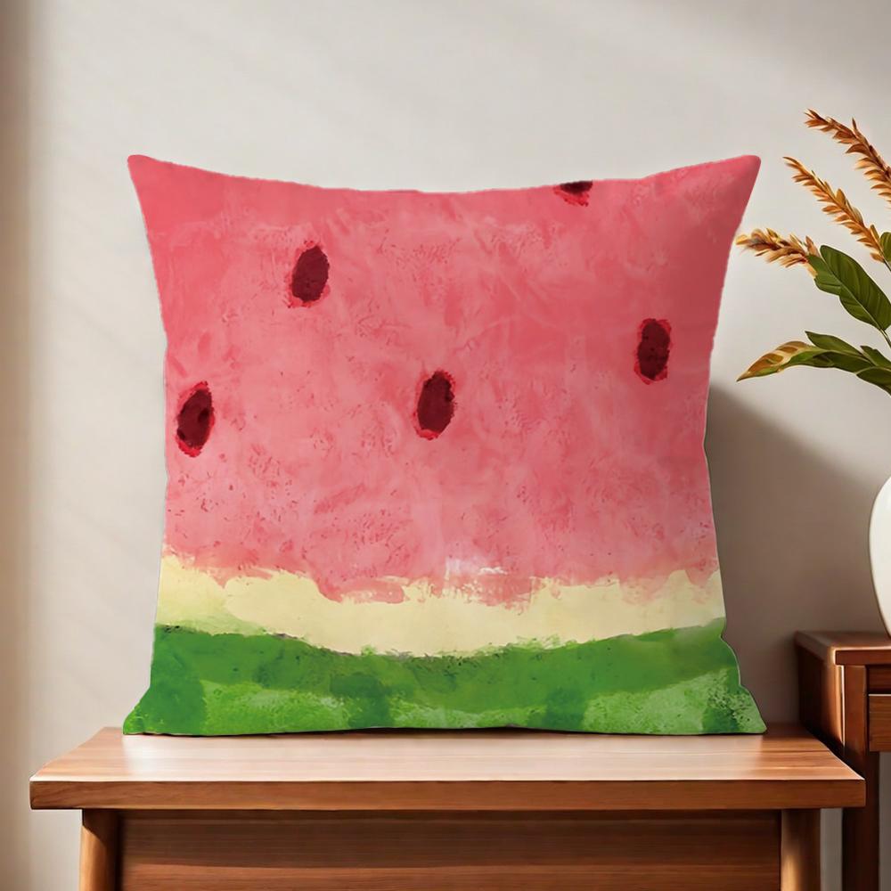 Summer Watermelon Cushion Cover For Pillow Printing Sofa Decoration Home Car Room Coffee Shop Office Nordic Simplicity