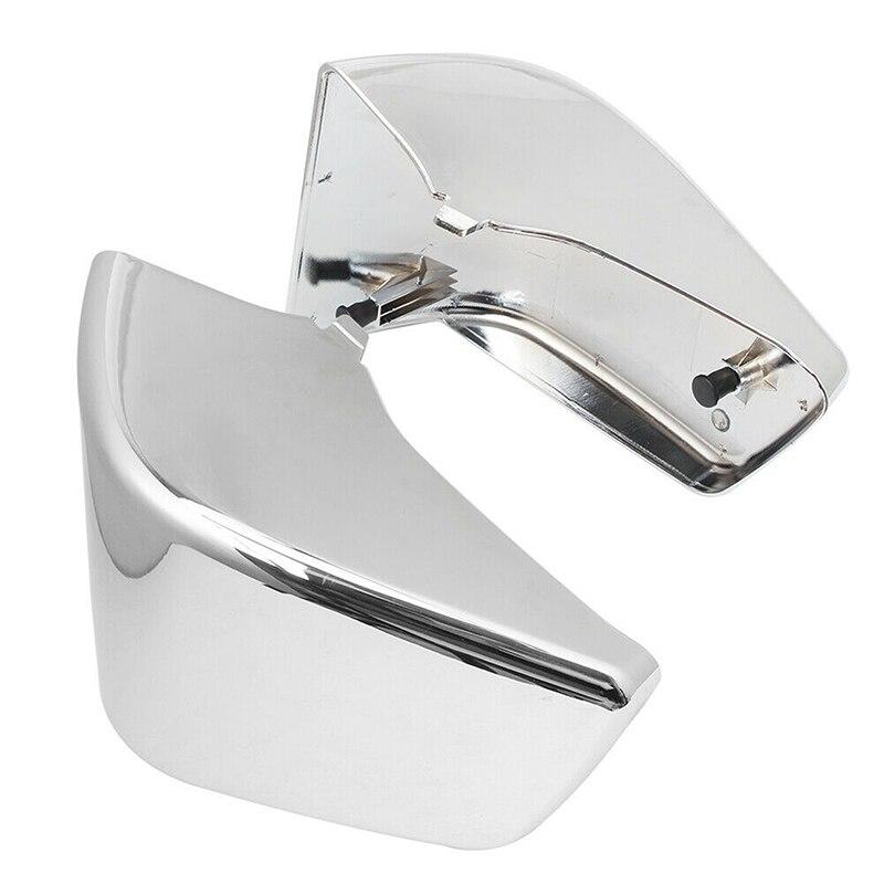 Motorcycle Battery Side Fairings Cover Guard for Honda Shadow ACE VT400 VT750 VT 400 750 1997-2003 Chrome Gloss Black