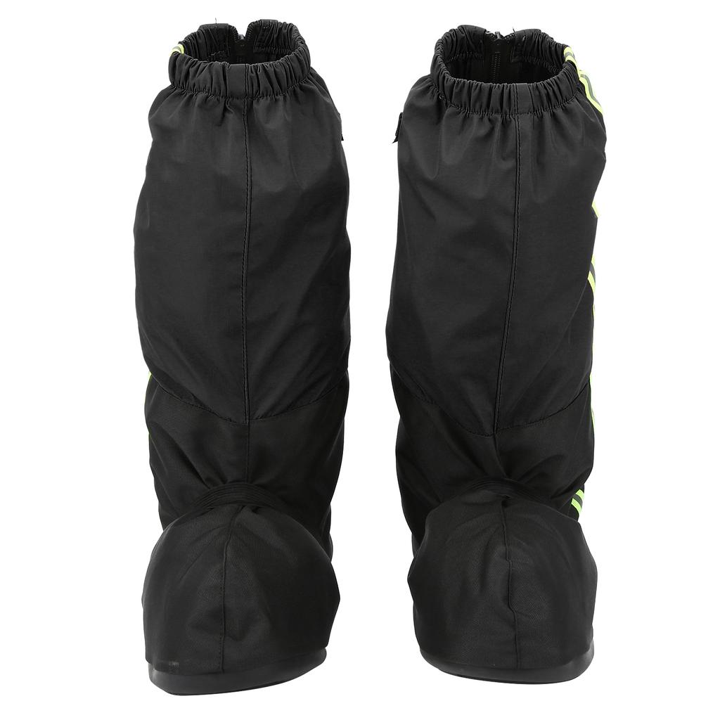 Zewnętrzne Wysokie Rurki Całkowicie Owijane Nakładki na Buty Turystyczne Wodoodporne Piaskoszczelne Nakładki na Stopy z Siatkową Torbą(czarny )