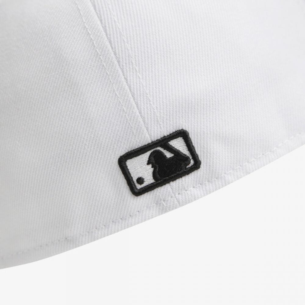 New Era La Dodgers Basic Fitted Cap Optic White