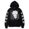 Japan Anime Jujutsu Kaisen Men Women Hoodies Satoru Gojo Loose Sweatshirt Unisex Autumn Warm Casual Streetwear