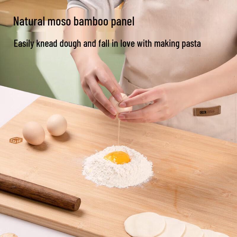 Натуральная бамбуковая очень большая многоцелевая разделочная доска